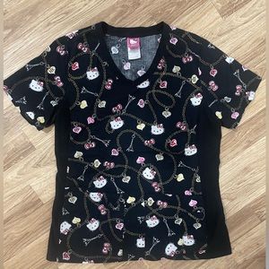 Sanrio Hello Kitty scrub top